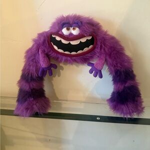 Disney Furry Purple Monster Plush